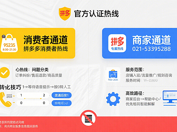 拼多多客服热线怎么打？消费者 + 商家攻略 + 避坑指南