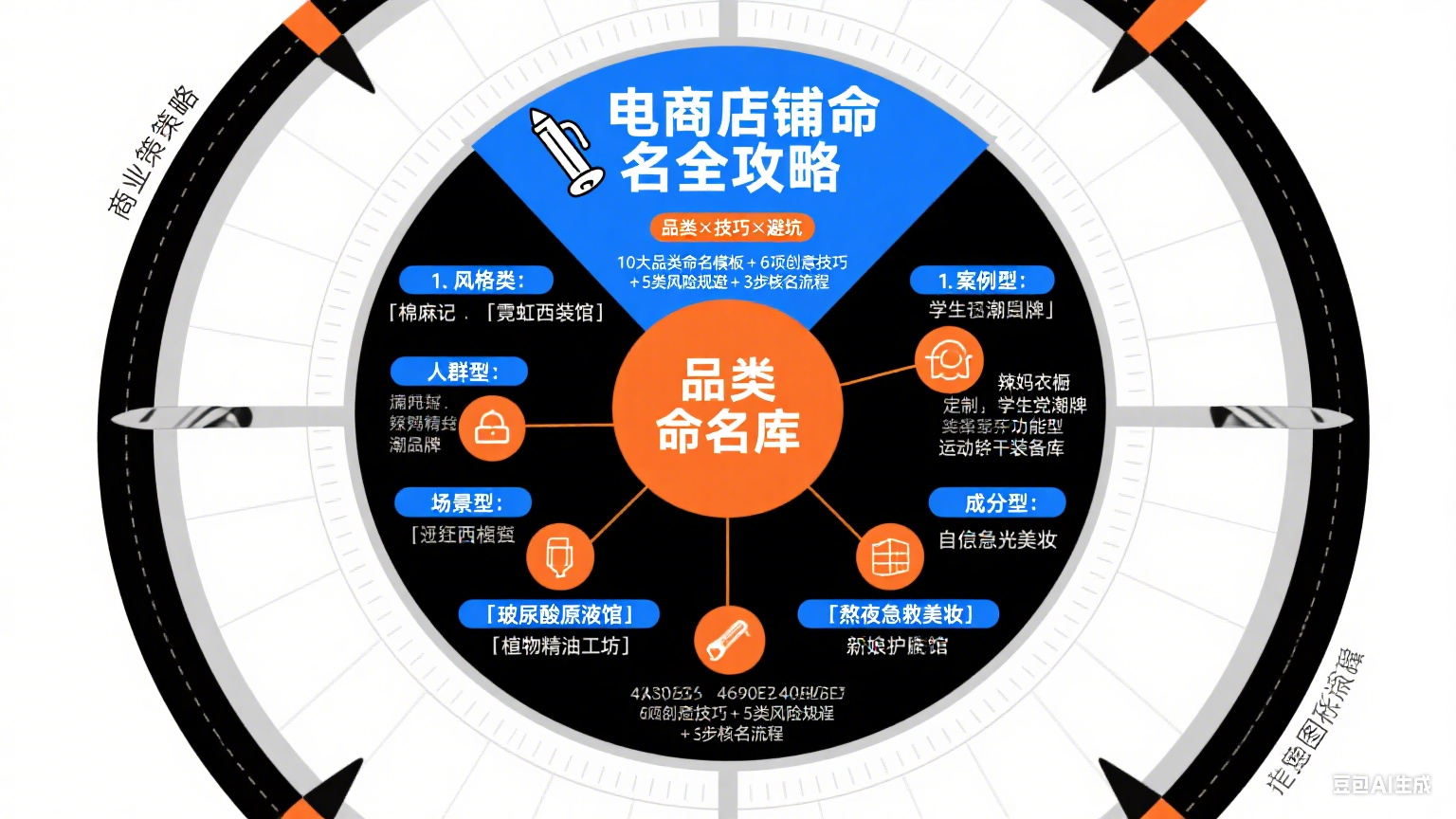 电商店铺名称怎么取?分品类大全 + 取名技巧 + 避坑指南