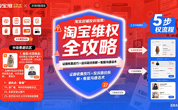 怎么投诉淘宝店铺？分场景避坑 + 高效维权实操指南