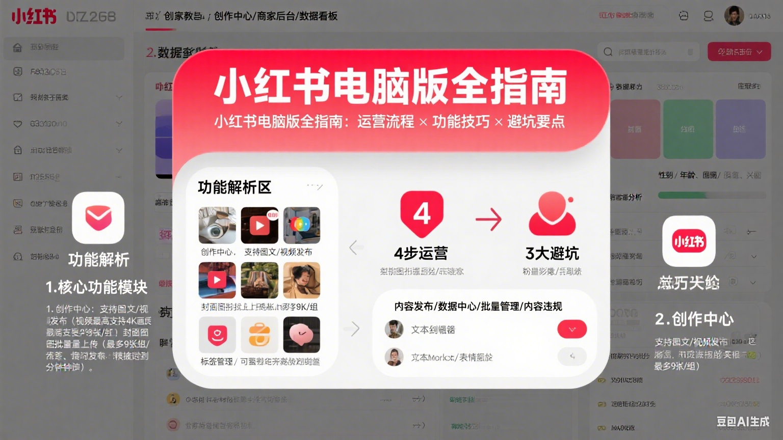 小红书电脑版怎么用?商家运营流程 + 功能技巧 + 避坑全指南