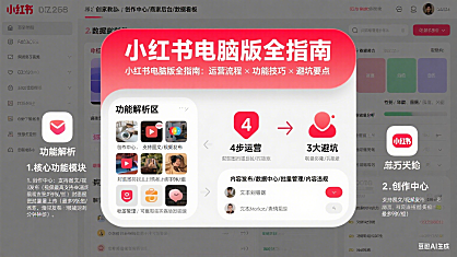 小红书电脑版怎么用?商家运营流程 + 功能技巧 + 避坑全指南