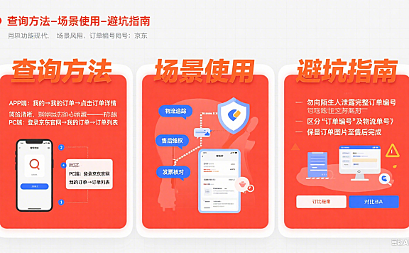 京东订单编号有啥用?查询方法 + 场景使用 + 避坑全指南