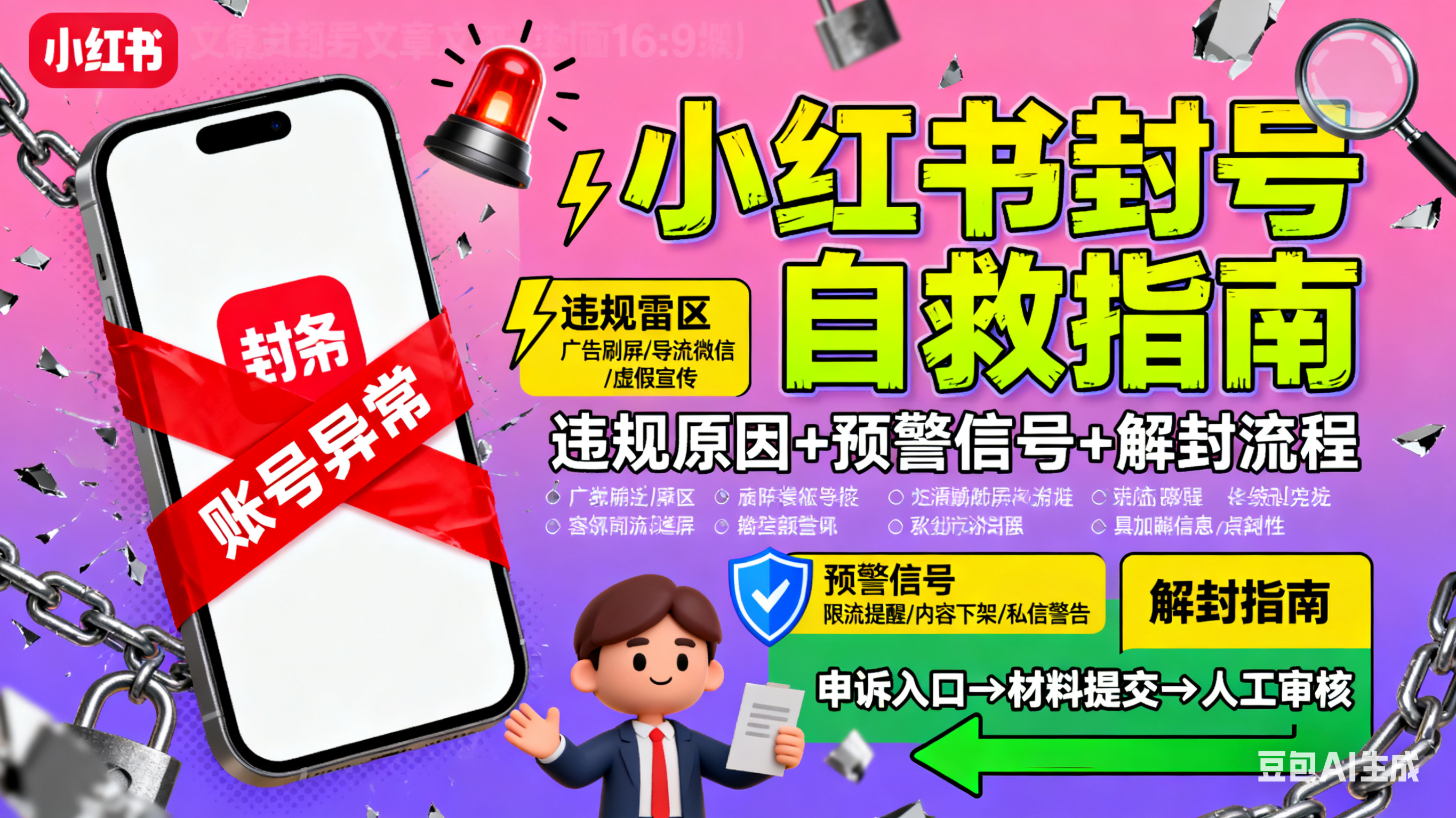 小红书封号