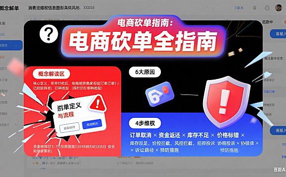 电商砍单是什么意思?原因解析 + 维权方法 + 避坑全指南