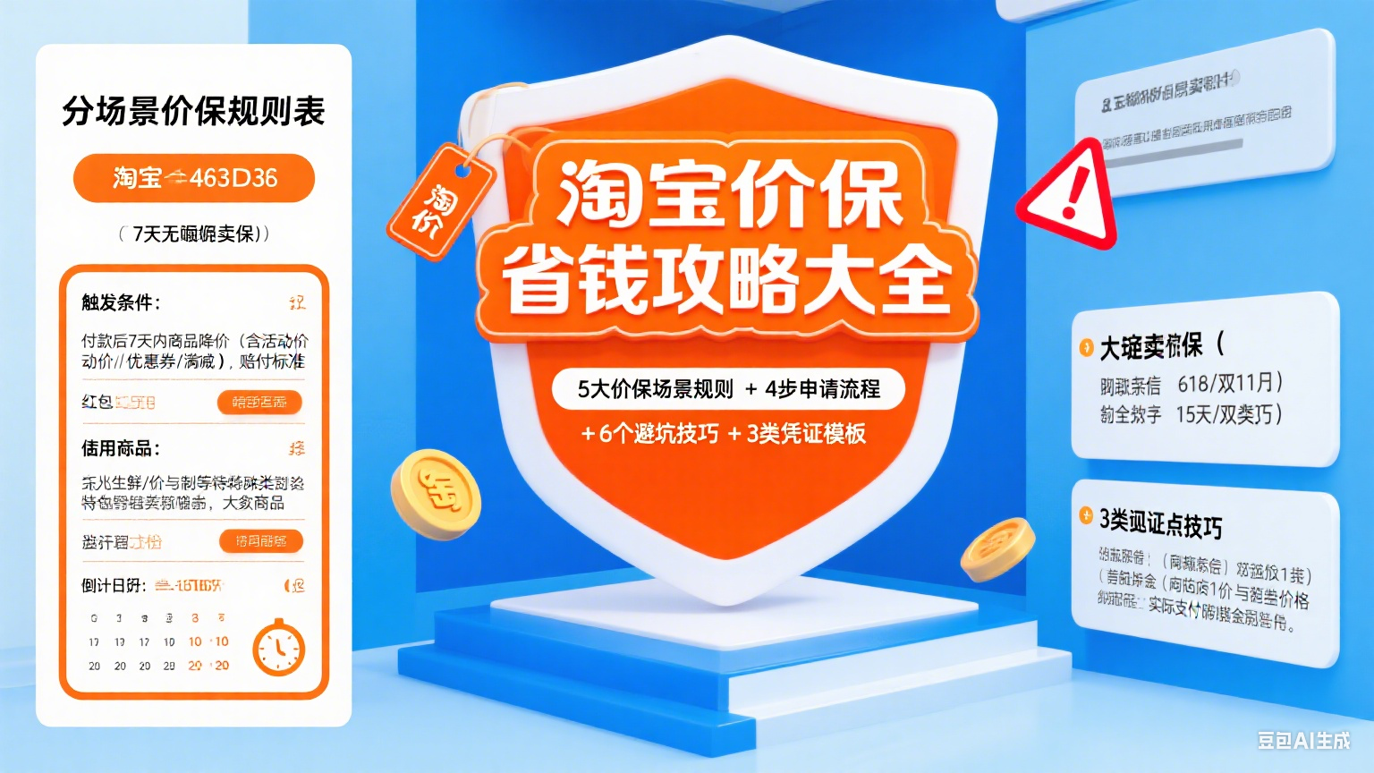 淘宝价保怎么用?分场景规则 + 申请流程 + 避坑全攻略