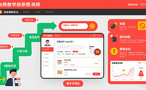 淘宝商家后台怎么玩？从 0 到 1 实操流程 + 避坑指南