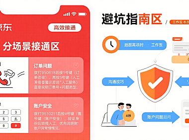 京东客服人工电话怎么打？分场景接通 + 避坑全指南