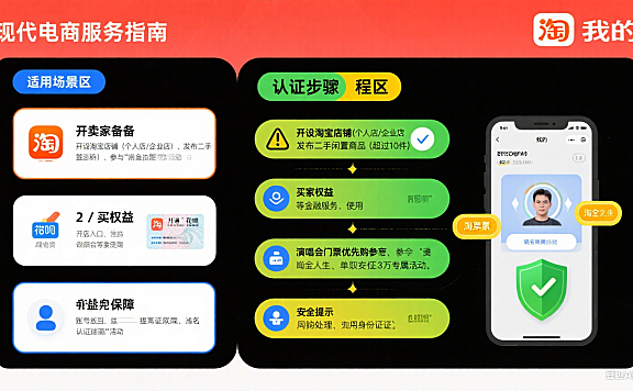 淘宝实人认证怎么弄?适用场景 + 操作流程 + 避坑指南,用户必看