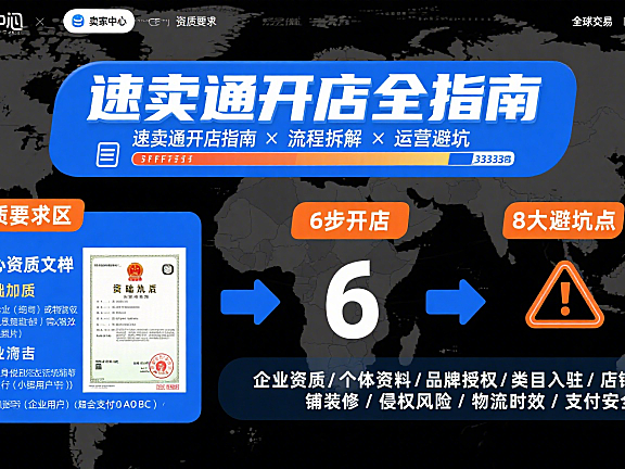 速卖通怎么开店？资质要求 + 流程拆解 + 运营避坑全指南