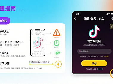 抖音号怎么修改？全内容 + 规则 + 避坑指南，新手老手都适用