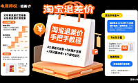 淘宝怎么退差价？分场景流程 + 证据准备 + 避坑全攻略