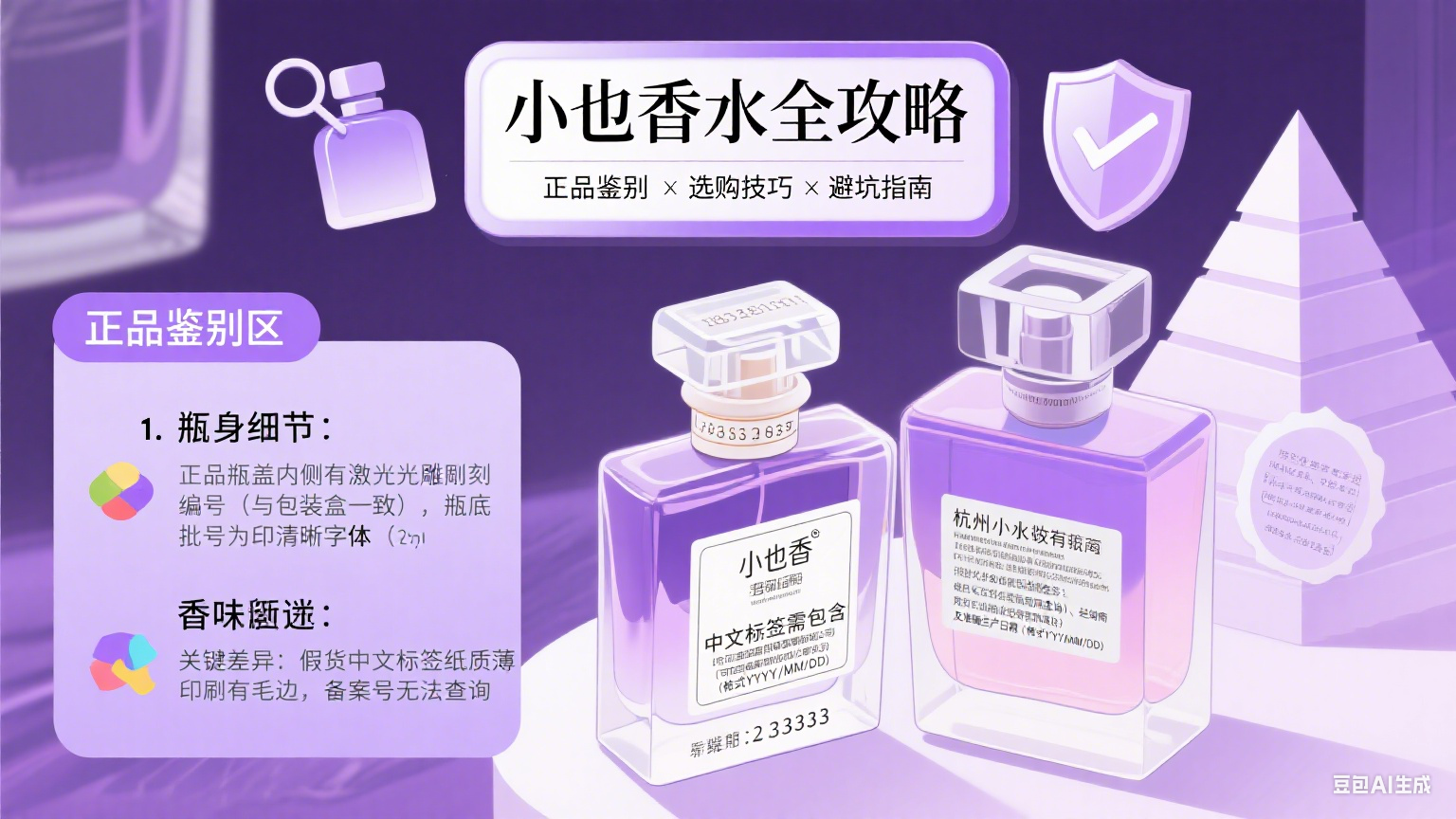 小也香水怎么选?正品鉴别 + 选购技巧 + 避坑全指南
