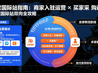淘宝国际站怎么用？商家入驻运营 + 买家采购避坑全指南