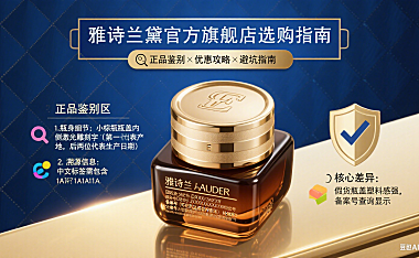 雅诗兰黛官方旗舰店怎么买?正品鉴别 + 优惠攻略 + 避坑指南