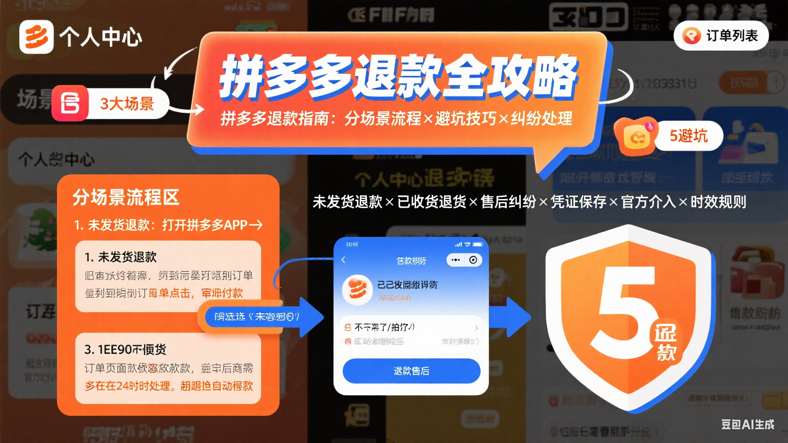 拼多多如何退款