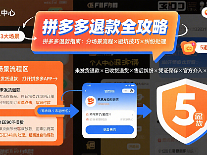 拼多多如何退款？分场景流程 + 避坑技巧 + 纠纷处理全指南