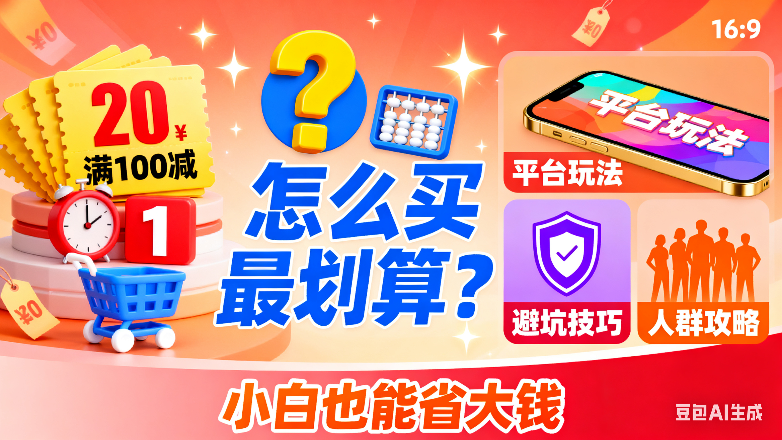 年中大促怎么买最划算?平台玩法 + 避坑技巧 + 人群攻略,小白也能省大钱