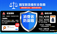 淘宝遇到假货怎么办？消费者维权 + 商家防侵权全指南