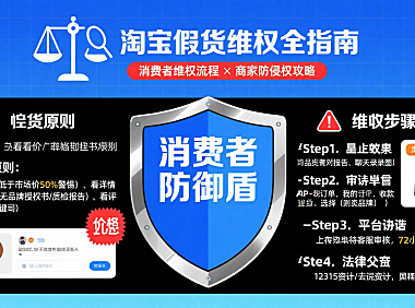 淘宝遇到假货怎么办？消费者维权 + 商家防侵权全指南