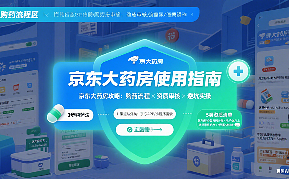 京东大药房怎么用?购药流程 + 资质审核 + 避坑实操指南
