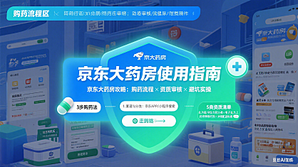 京东大药房怎么用?购药流程 + 资质审核 + 避坑实操指南