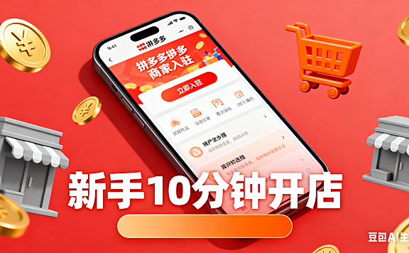 拼多多怎么用手机开店？流程 + 资质 + 避坑指南，新手 10 分钟上手