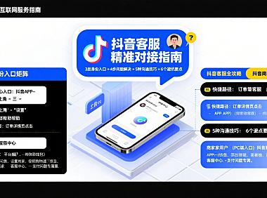 抖音客服在哪里找？分身份路径 + 问题解决 + 避坑全攻略