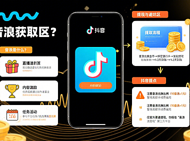 抖音音浪是什么？获取方式 + 提现流程 + 避坑全指南