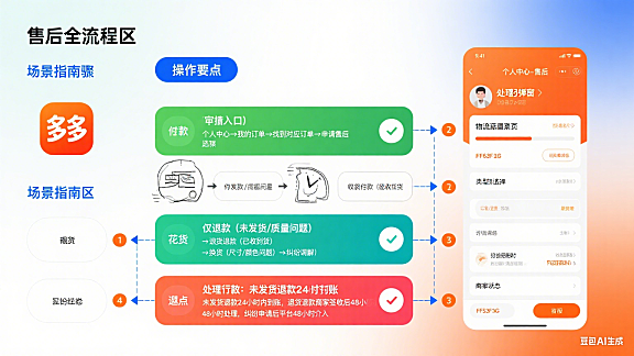 拼多多售后怎么处理？退款 / 退货 / 纠纷全流程 + 避坑指南，买家必看