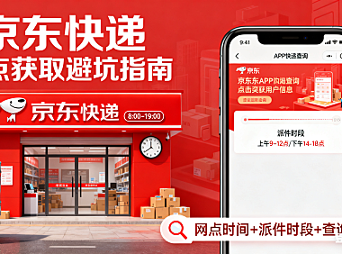 京东快递几点上班？网点时间 + 派件时段 + 查询技巧，避坑指南附