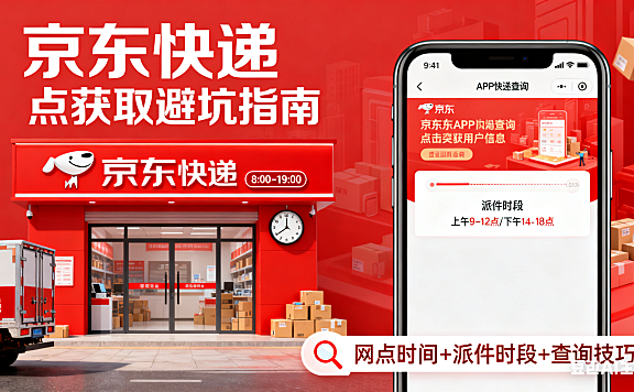 京东快递几点上班？网点时间 + 派件时段 + 查询技巧，避坑指南附