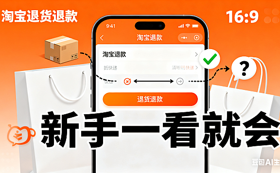 淘宝怎么退货退款?分场景流程 + 运费规则 + 避坑指南,新手一看就会