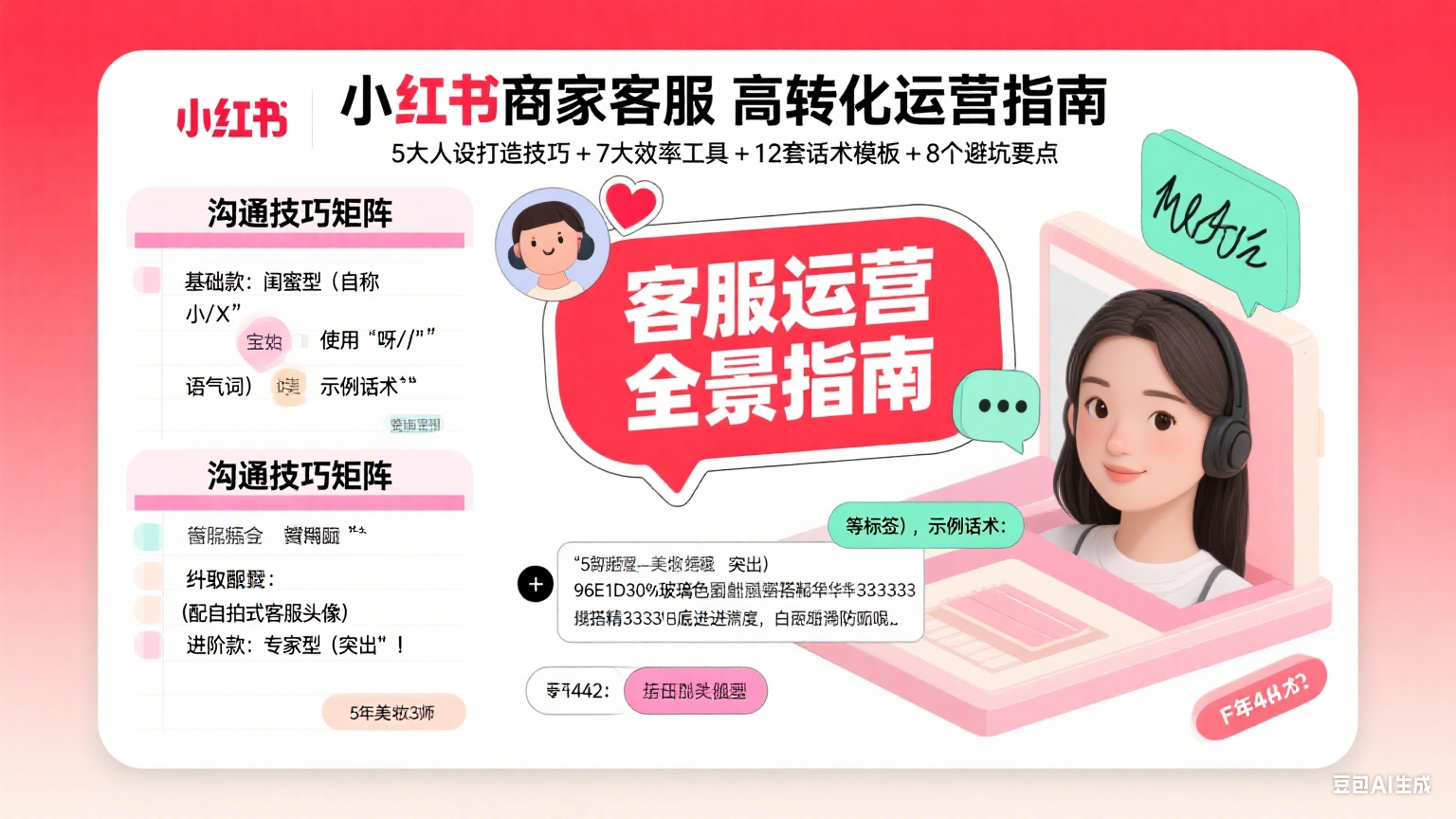小红书商家客服怎么运营?沟通技巧 + 工具 + 避坑全攻略