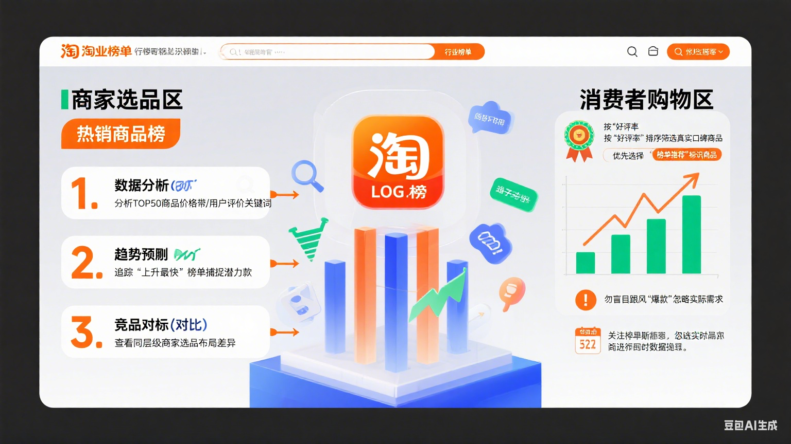 淘榜单怎么用?商家选品 + 消费者购物全指南