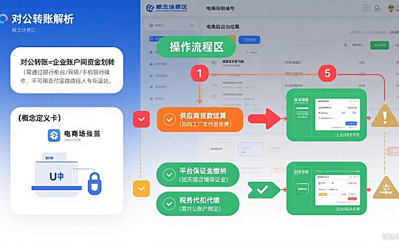 对公转账是什么意思?电商场景用法 + 流程 + 避坑指南,商家必看