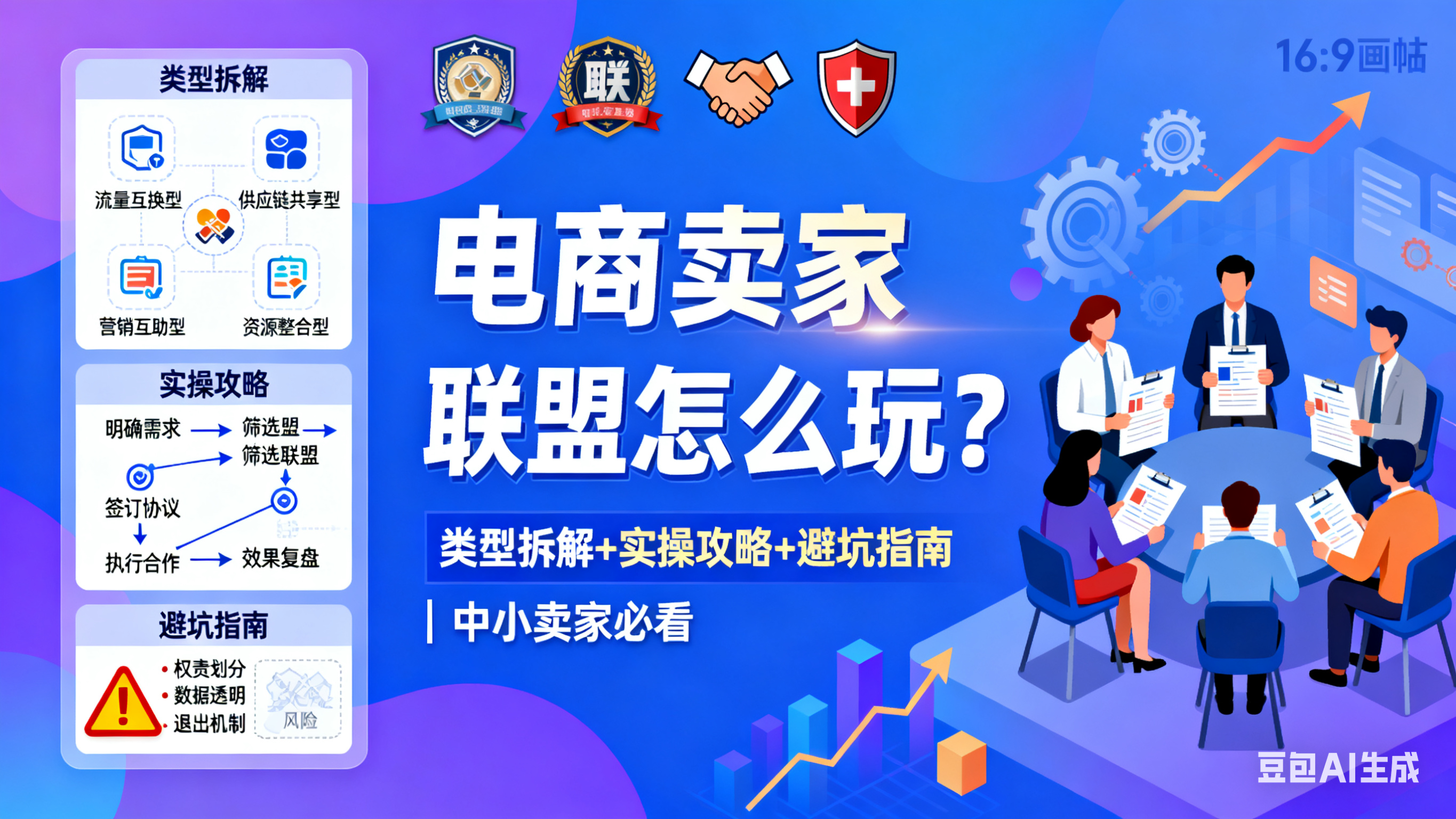 电商卖家联盟怎么玩?类型拆解 + 实操攻略 + 避坑指南,中小卖家必看