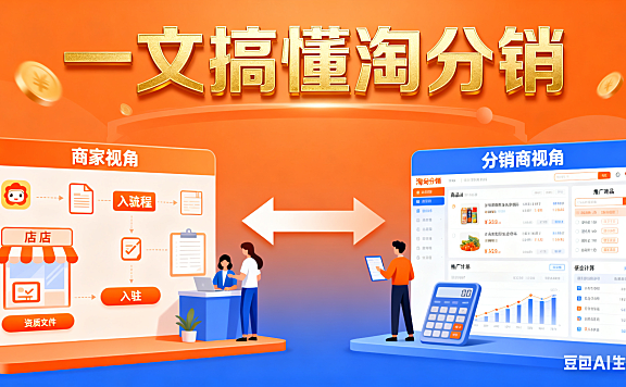 一文搞懂淘分销：入驻、运营全流程，商家、分销商双视角