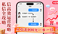 电商人必知！小红书私信高效运营全攻略，从引流到转化一步到位
