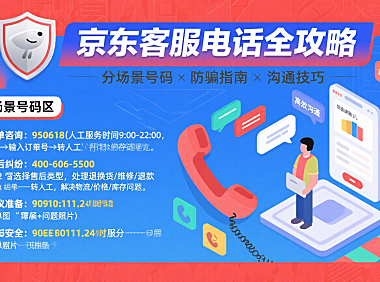 京东客服电话怎么打？分场景号码 + 防骗 + 高效沟通指南