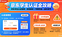 京东学生认证怎么弄？流程解析 + 专属权益 + 避坑全指南