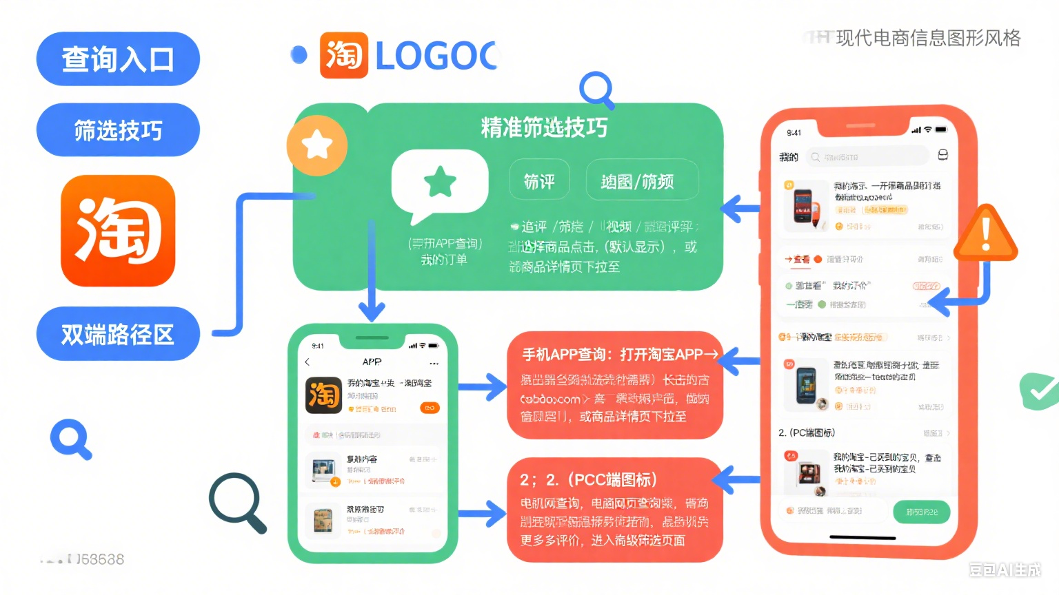 淘宝评论在哪里找?APP/PC 端全路径 + 筛选技巧 + 避坑指南,买家必看