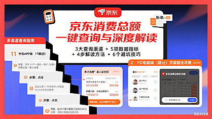 京东消费总额怎么查？分渠道流程 + 数据解读 + 避坑全攻略