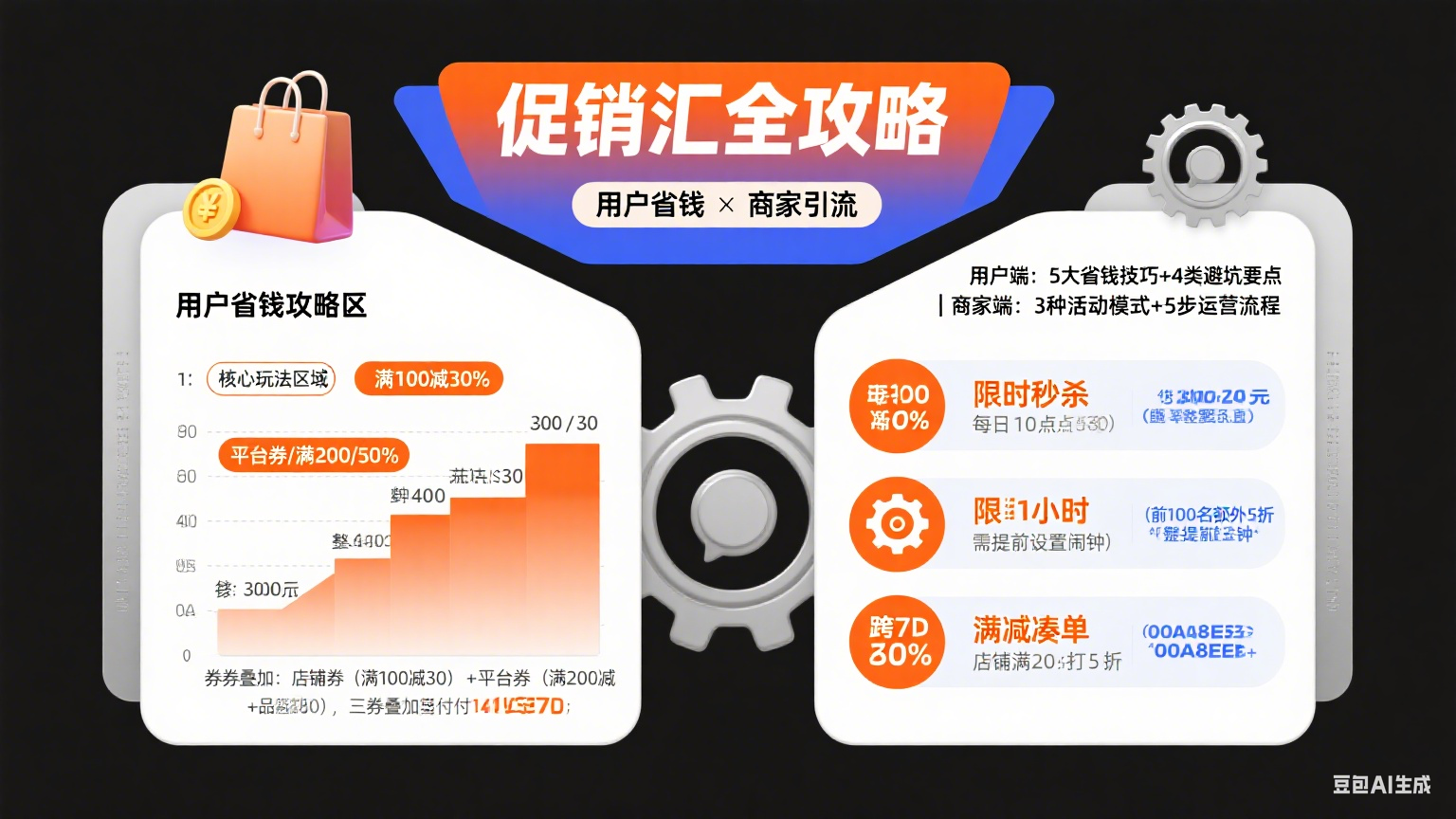 促销汇怎么用最省?用户攻略 + 商家技巧 + 避坑指南