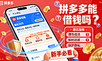 拼多多能借钱吗?功能解析 + 申请流程 + 避坑指南,新手必看