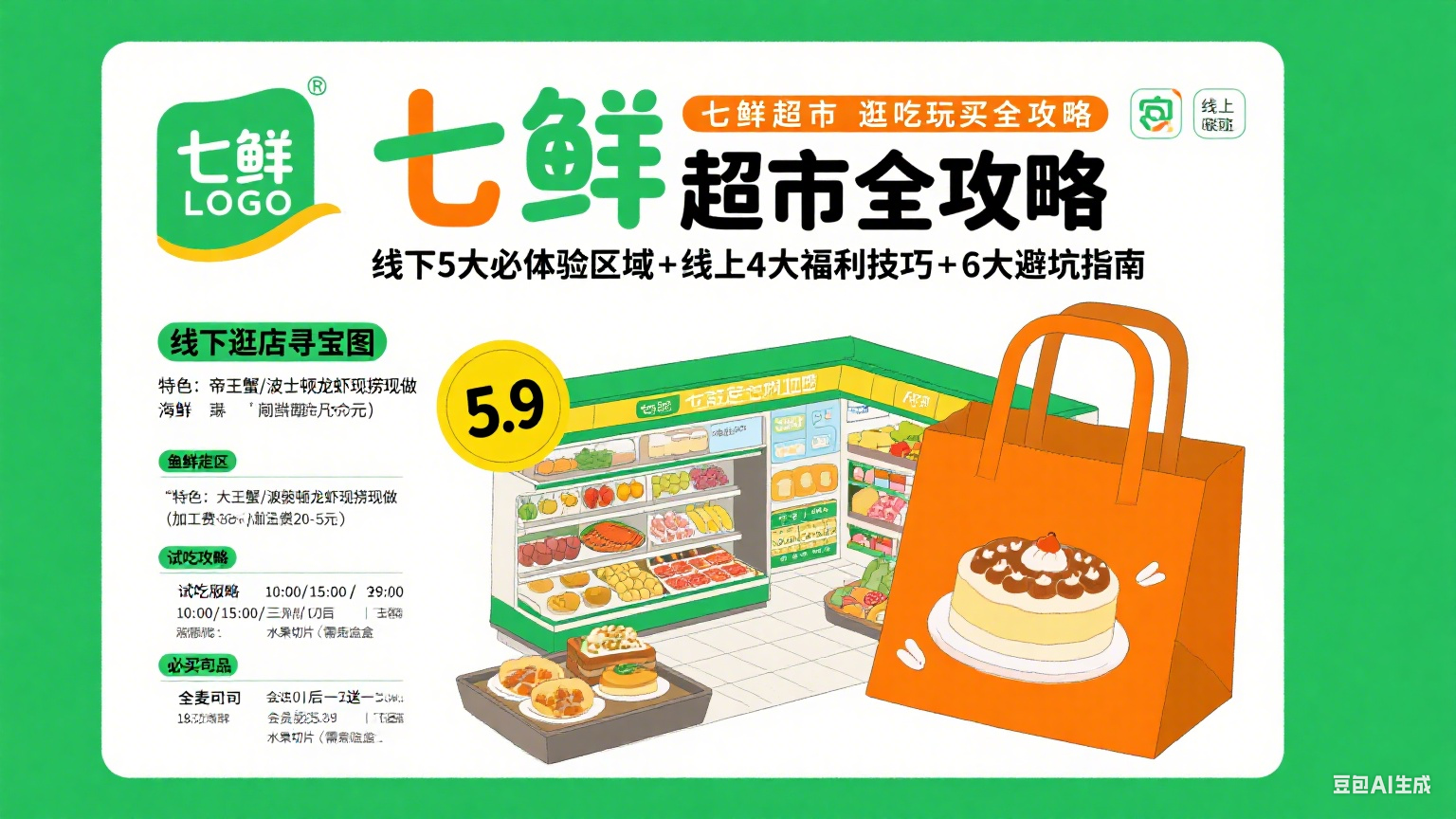 七鲜超市怎么逛?线上线下体验 + 优惠攻略 + 避坑全解析