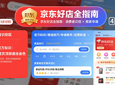 京东好店是什么？消费者识别 + 商家申请全指南