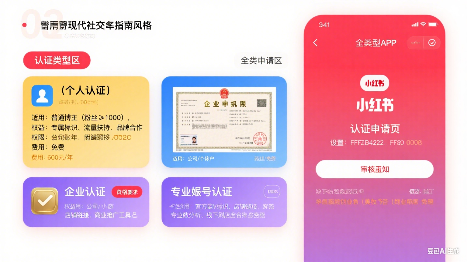小红书认证怎么弄?全类型申请流程 + 避坑指南,博主 / 商家必看