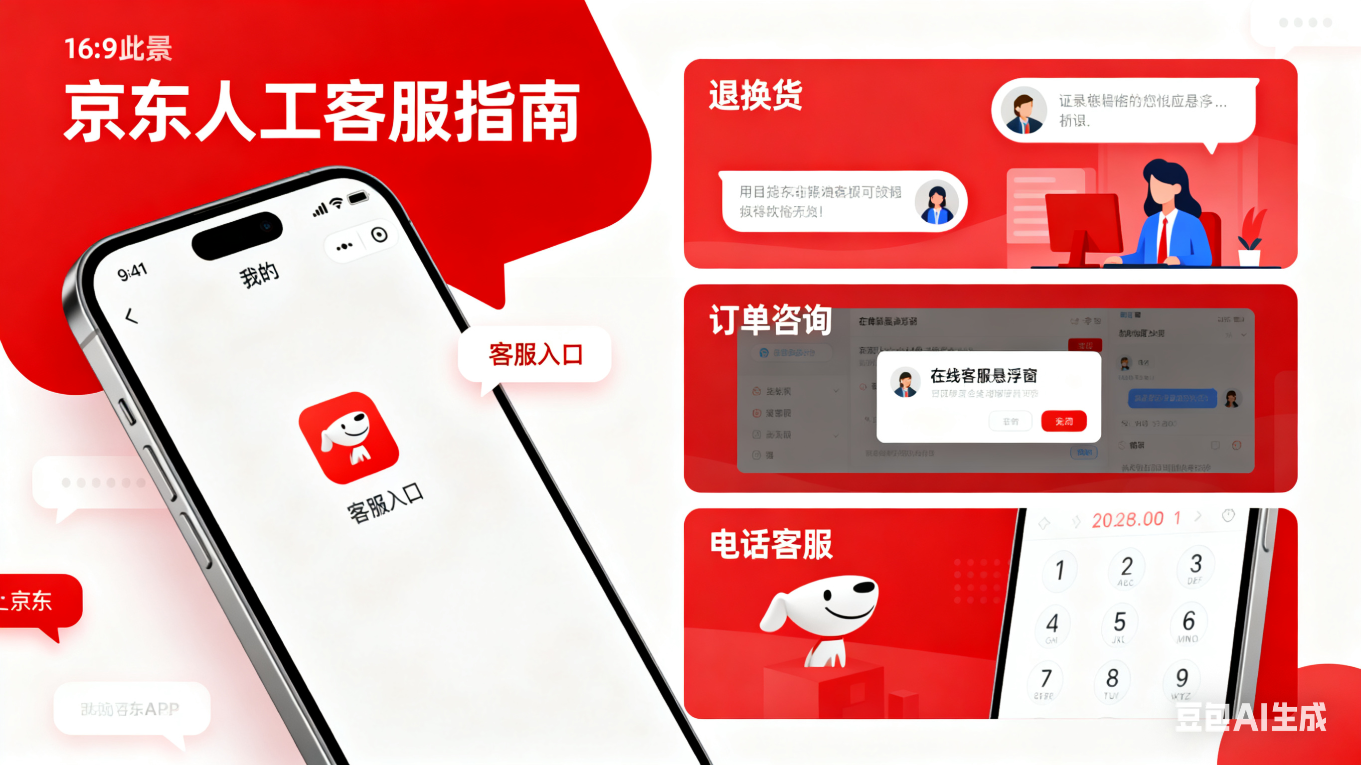 京东商城人工客服怎么找?分场景入口 + 接通技巧,高效解难题