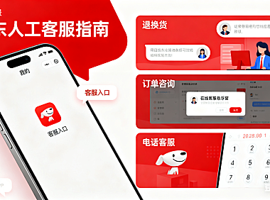 京东商城人工客服怎么找？分场景入口 + 接通技巧，高效解难题