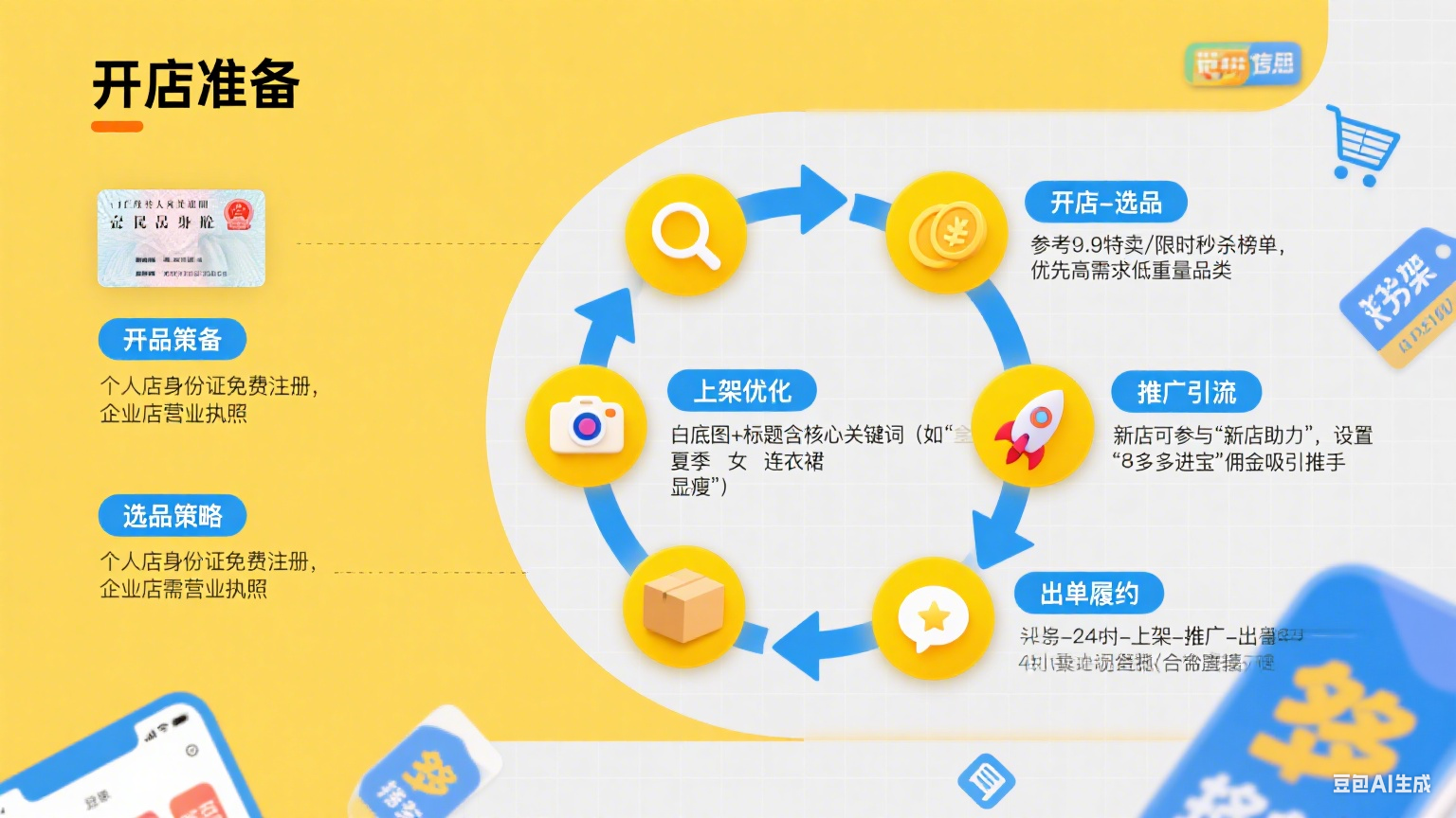 拼多多怎么卖东西?从开店到出单的全流程指南